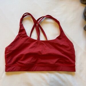 lululemon athletica Red Sports Bra size 8